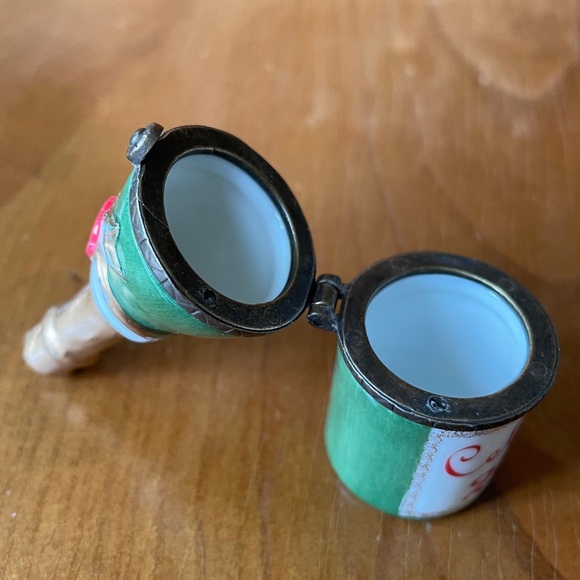 "Celebrate 2000" Porcelain Hinged Champagne Bottle - Picture 5 of 8